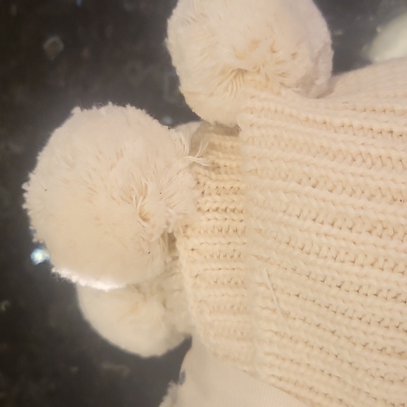 Linen Perch Luxury Boutique Cable Knit Baby Blanket - Picture 3 of 4